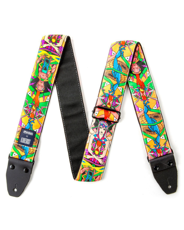 Гітарний ремінь DUNLOP ILD08 ILOVEDUST HOURGLASS STRAP
