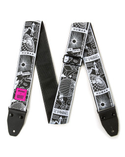 Гітарний ремінь DUNLOP ILD11 ILOVEDUST ROBOT HEART STRAP-foto2