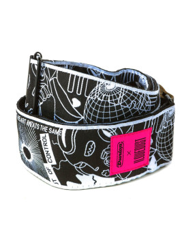 Гітарний ремінь DUNLOP ILD11 ILOVEDUST ROBOT HEART STRAP