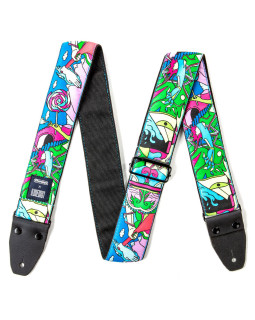 Гітарний ремінь DUNLOP ILD12 ILOVEDUST DUST SUCKER STRAP-foto2