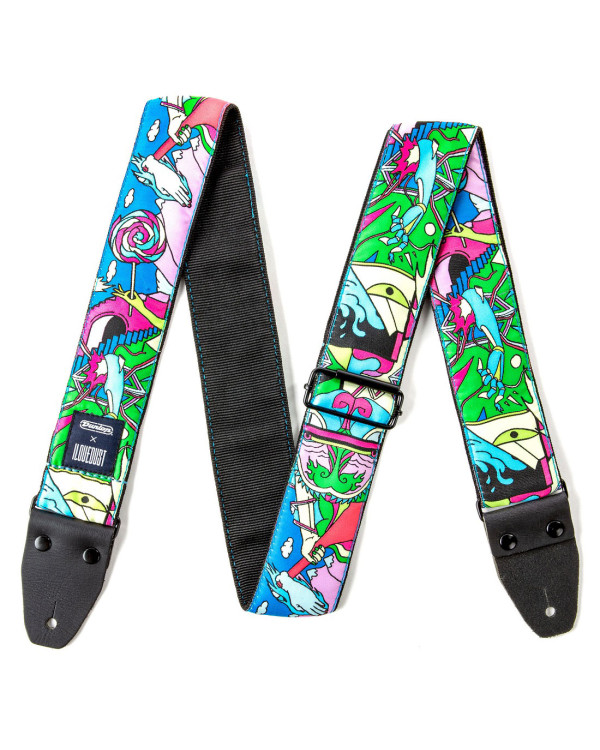 Гітарний ремінь DUNLOP ILD12 ILOVEDUST DUST SUCKER STRAP