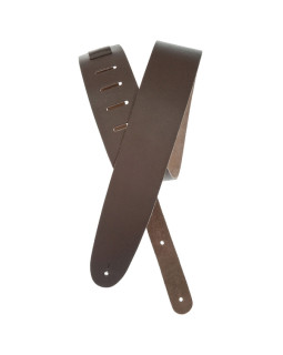 Гітарний ремень D'ADDARIO 25BL01 BASIC LEATHER GUITAR STRAP (BROWN)