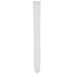 Гітарний ремень D'ADDARIO 25BL02 BASIC LEATHER GUITAR STRAP (WHITE)