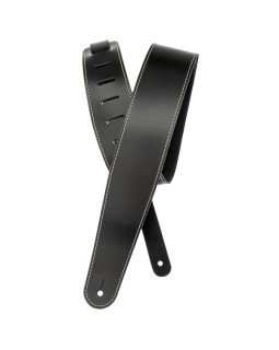 PLANET WAVES 25LS00DX Black Ремінь гітарний шкіряний 