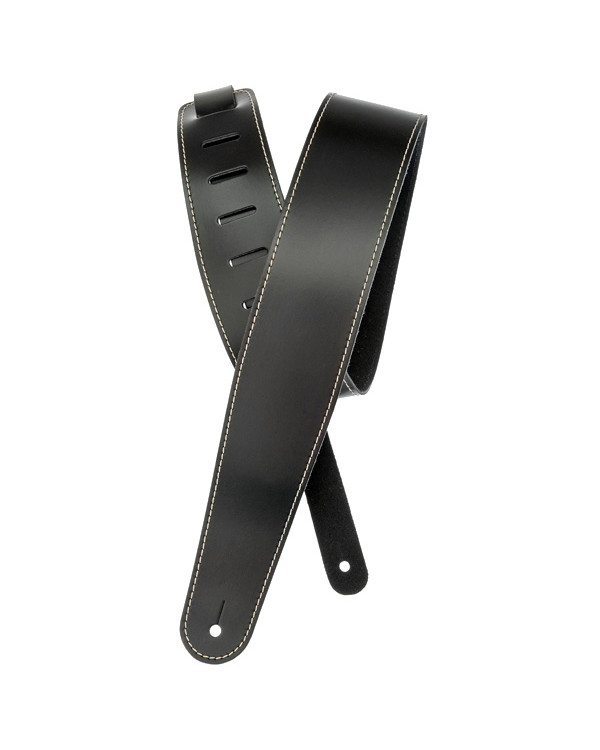 PLANET WAVES 25LS00DX Black Ремінь гітарний шкіряний 