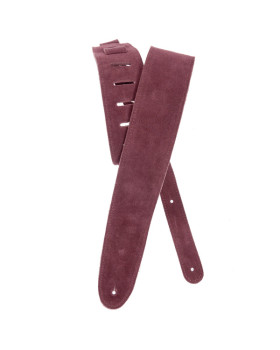 Ремінь гітарний шкіряний D'ADDARIO 25SS03-DX Suede Guitar Strap (Burgundy)