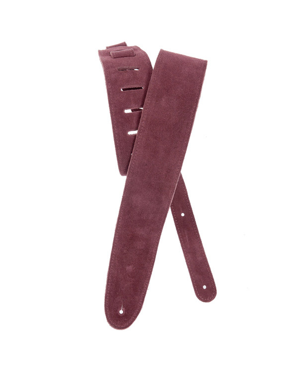 Ремінь гітарний шкіряний D'ADDARIO 25SS03-DX Suede Guitar Strap (Burgundy)