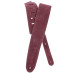 Ремінь гітарний шкіряний D'ADDARIO 25SS03-DX Suede Guitar Strap (Burgundy)