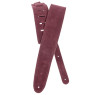 Ремінь гітарний шкіряний D'ADDARIO 25SS03-DX Suede Guitar Strap (Burgundy)