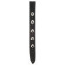 Ремінь гітарний замшевий D'ADDARIO DELUXE LEATHER GUITAR STRAP (CONCHOS, BLACK)