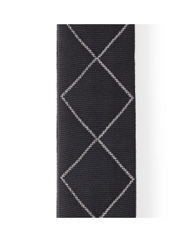 Гітарний ремінь D'ADDARIO 50BAL02 AUTO LOCK GUITAR STRAP (BLACK PADDED DIAMONDS)-foto2