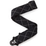 Гітарний ремінь D'ADDARIO 50BAL02 AUTO LOCK GUITAR STRAP (BLACK PADDED DIAMONDS)