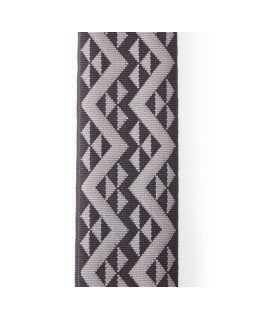 Гітарний ремінь D'ADDARIO 50BAL03 AUTO LOCK GUITAR STRAP (BLACK PADDED GEOMETRIC)-foto3