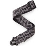 Гітарний ремінь D'ADDARIO 50BAL03 AUTO LOCK GUITAR STRAP (BLACK PADDED GEOMETRIC)