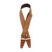 FENDER STRAP 2" TOOLED LEATHER BROWN Ремінь гітарний