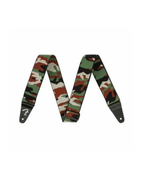 FENDER STRAP 2" WEIGHLESS CAMO WOODLAND Ремінь гітарний