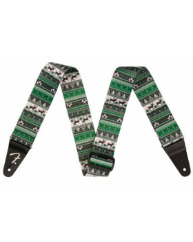 FENDER STRAP 2" UGLY XMAS SWEATER GREEN Ремінь гітарний