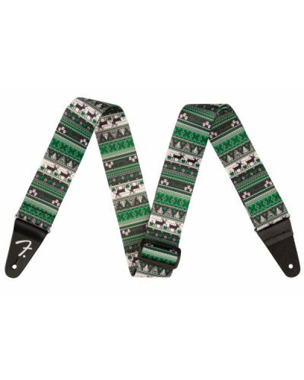 FENDER STRAP 2" UGLY XMAS SWEATER GREEN Ремінь гітарний