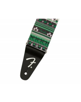 FENDER STRAP 2" UGLY XMAS SWEATER GREEN Ремінь гітарний-foto2