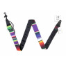 FENDER STRAP 2" SERAPE PURPLE MULTI Ремінь гітарний