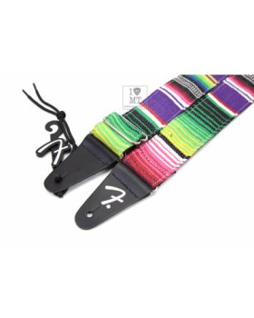 FENDER STRAP 2" SERAPE PURPLE MULTI Ремінь гітарний-foto3