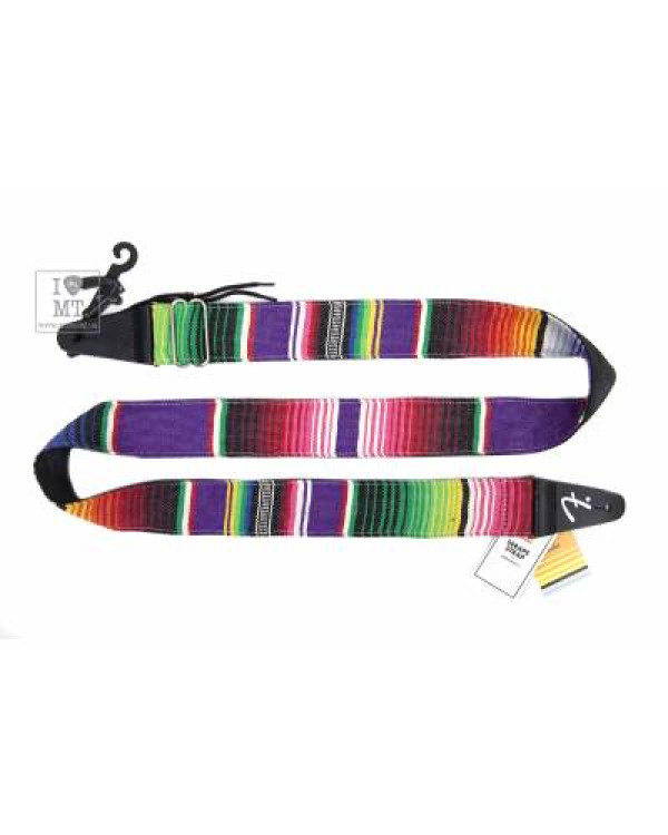 FENDER STRAP 2" SERAPE PURPLE MULTI Ремінь гітарний