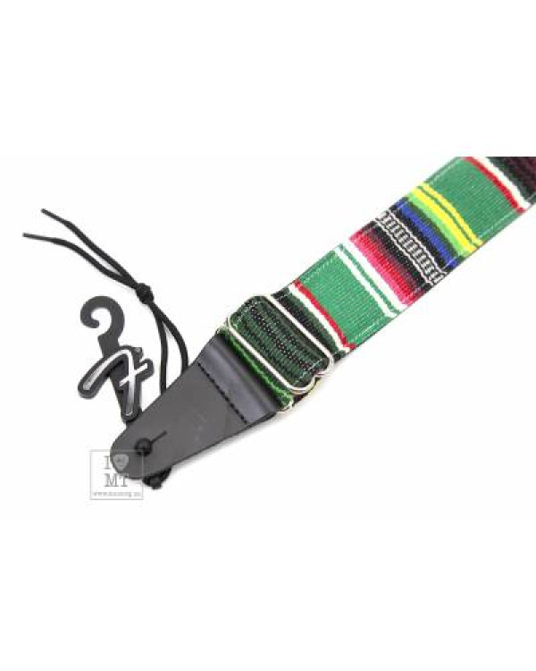 FENDER STRAP 2" SERAPE GREEN MULTI Ремінь гітарний
