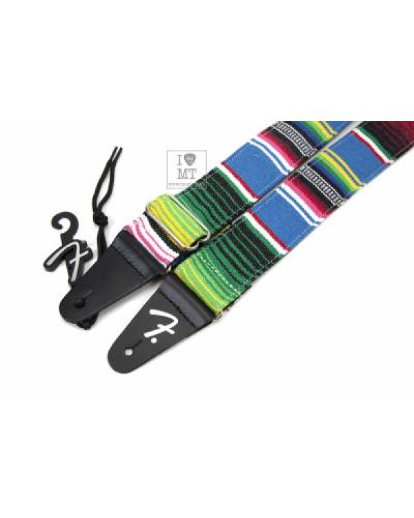 FENDER STRAP 2" SERAPE BLUE MULTI Ремінь гітарний