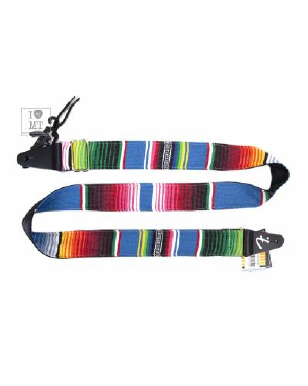 FENDER STRAP 2" SERAPE BLUE MULTI Ремінь гітарний