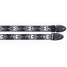 Ремінь для гітари STAGG G STE BLACK SKULL