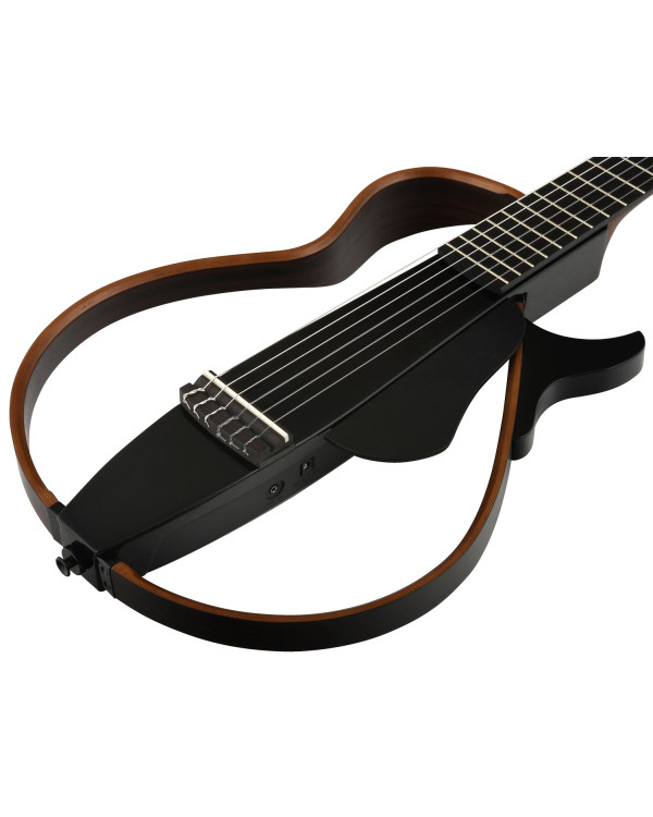 Тиха гітара (сайлент гітара) YAMAHA SLG200N (Translucent Black)