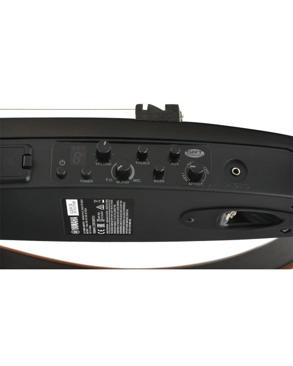 Тиха гітара (сайлент гітара) YAMAHA SLG200N (Translucent Black)