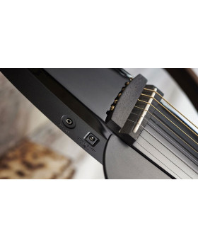 Тиха гітара (сайлент гітара) YAMAHA SLG200S (Translucent Black)-foto5