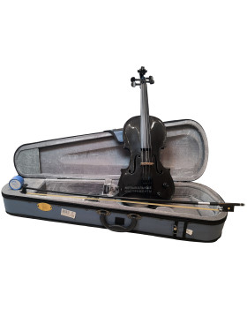 STENTOR 1515/ABK Harlequin Electric Violin Outfit 4/4 (Black)-foto2