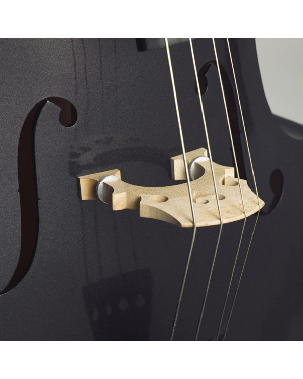 STENTOR 1950LCBK Harlequin Rockabilly Double Bass 3/4 (Black)