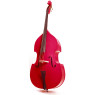 STENTOR 1950LCRD Harlequin Rockabilly Double Bass 3/4 (Red)