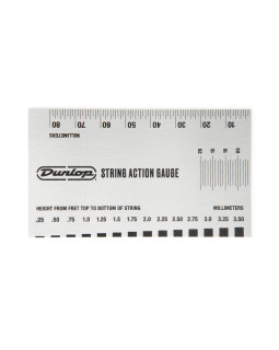 Лінійка для вимірювання висоти струн DUNLOP DGT04 SYSTEM 65 ACTION GAUGE-foto2