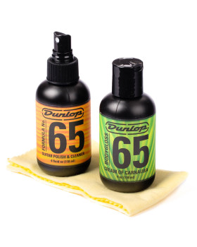 Набір для чищення/полірування лакованих частин гітари DUNLOP 6501 SYSTEM 65 GUITAR POLISH KIT