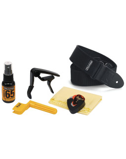 DUNLOP GA21 ACCESSORY Pack Набір аксесуарів для акустичної гітари + ремінь DUNLOP GA21 ACCESSORY Pack Набір аксесуарів для акустичної гітари + ремінь