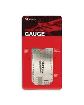 Лінійка для вимірювання висоти струн D'ADDARIO PW-SHG-01 String Height Gauge-foto2