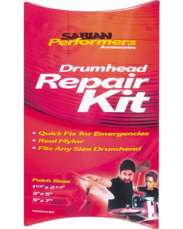Набір відновлення барабанного пластику SABIAN DRUMHEAD REPAIR KIT