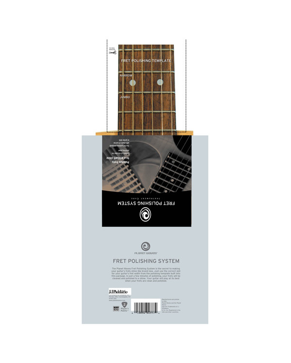 Серветка для полірування ладів D'ADDARIO PW-FRP FRET POLISHING SYSTEM