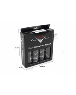 Засіб догляду за інструментом FENDER CUSTOM SHOP DELUXE GUITAR CARE SYSTEM 4 PACK-foto2