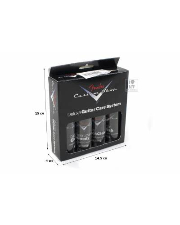 Засіб догляду за інструментом FENDER CUSTOM SHOP DELUXE GUITAR CARE SYSTEM 4 PACK