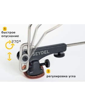 Тримач для губної гармоніки SEYDEL GECKO Harmonica Holder-foto7