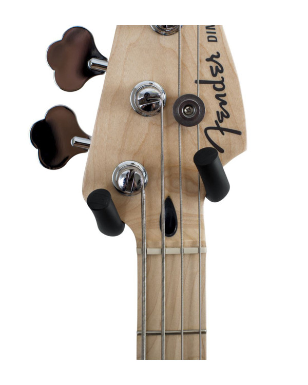 GATOR FRAMEWORKS GFW-GTR-HNGRBLK Black Wall Mount Guitar Hanger