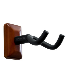 GATOR FRAMEWORKS GFW-GTR-HNGRMHG Mahogany Wall Mount Guitar Hanger