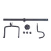 ROCKSTAND RS20931 B - Acoustic Guitar Wall Hanger, horizontal