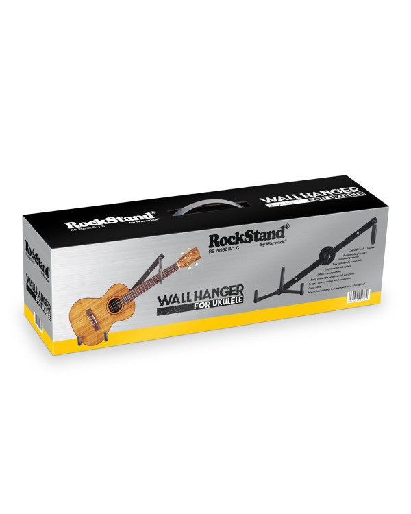 ROCKSTAND RS20932 Ukulele Wall Hanger, horizontal