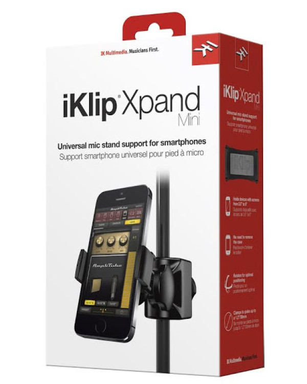 Утримувач смартфону IK MULTIMEDIA iKLIP Xpand Mini для мікрофонної стійки